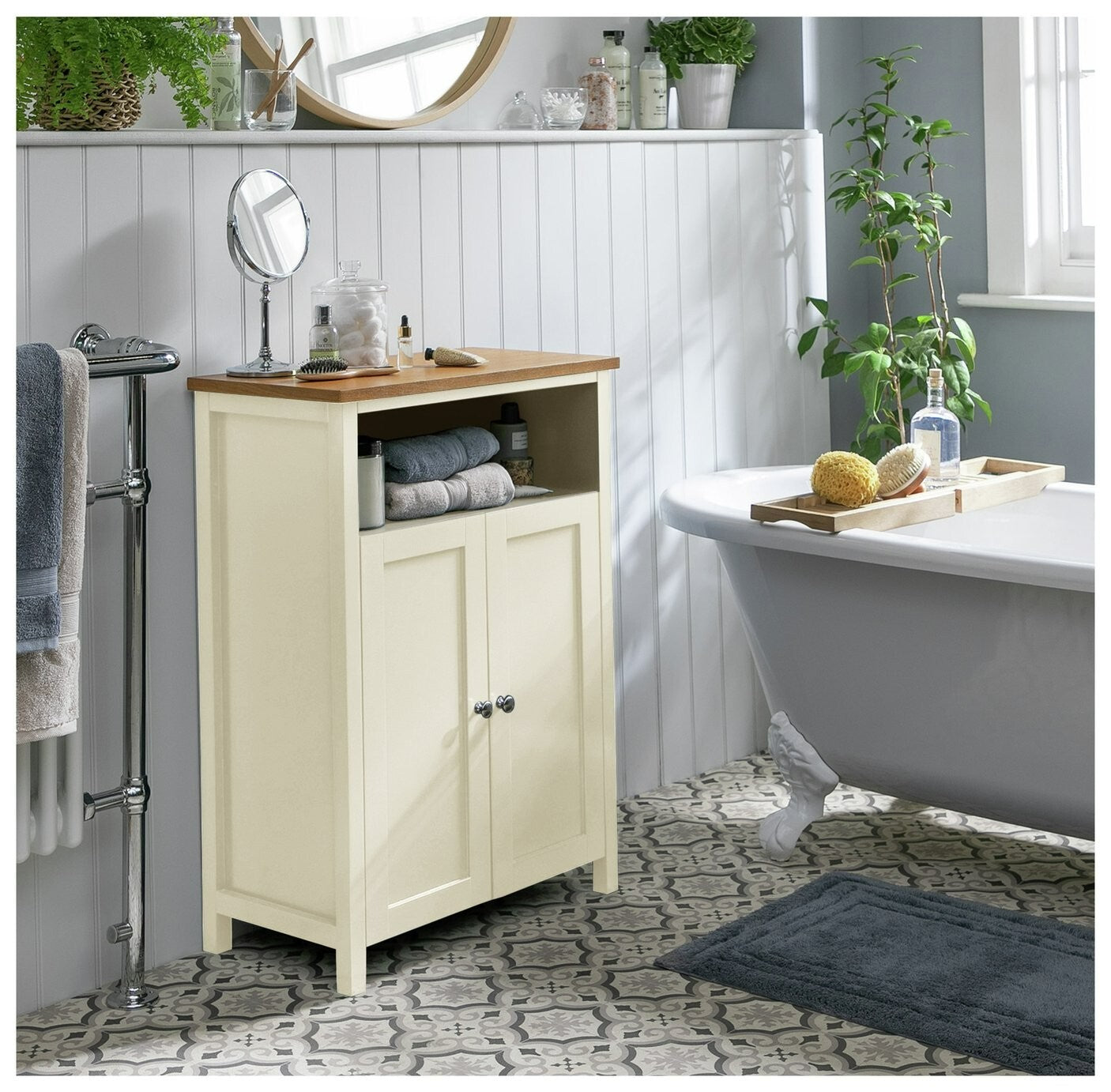 Home Livingston Double Unit - Cream