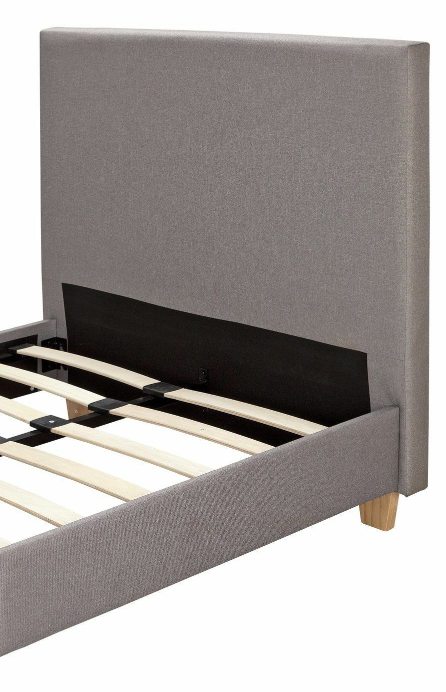 Oliver Single Bed in a Box Grey | Easy Assembly Compact Bed Frame