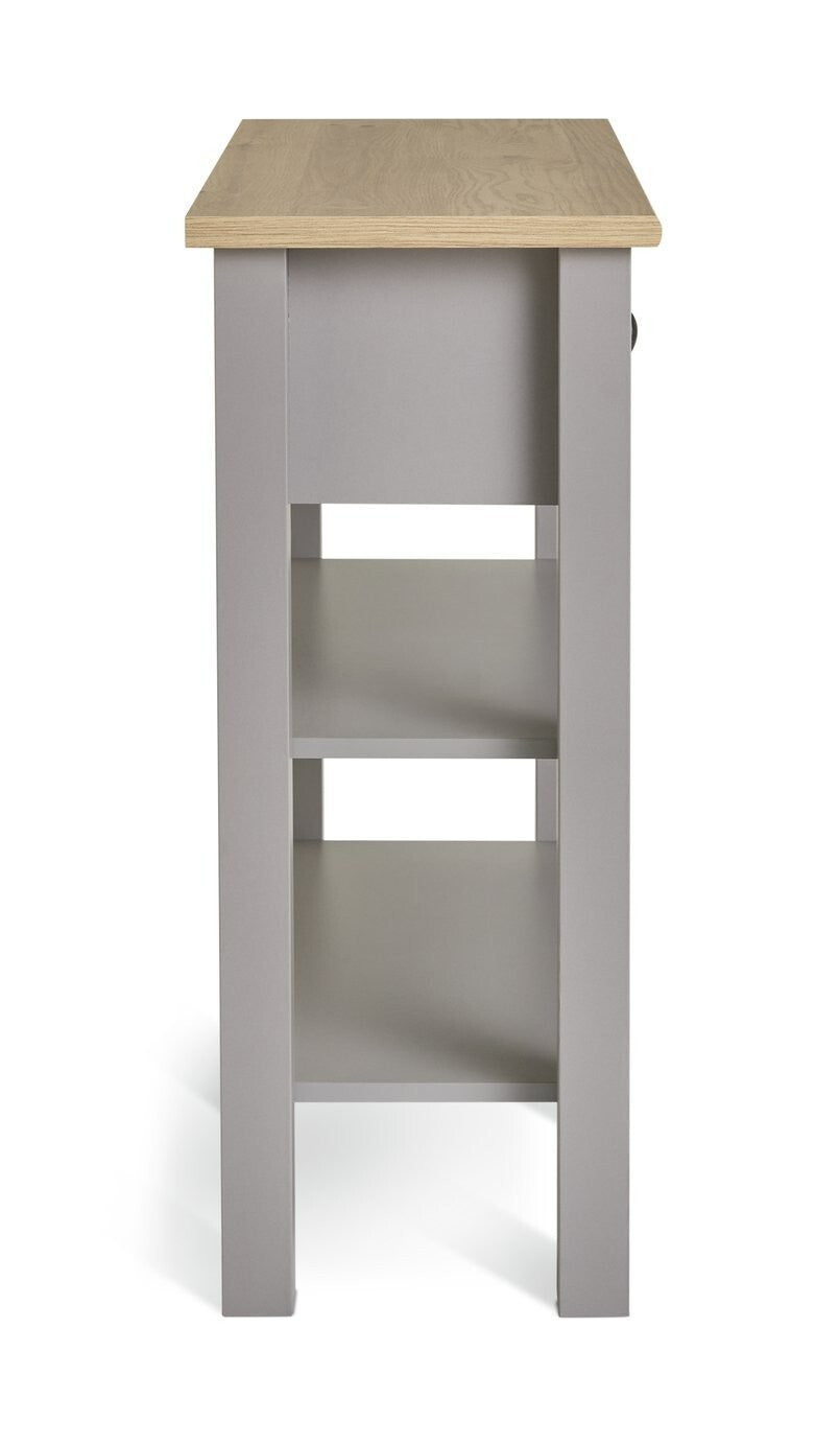 Home Winchester 1 Drawer Console Table - Grey