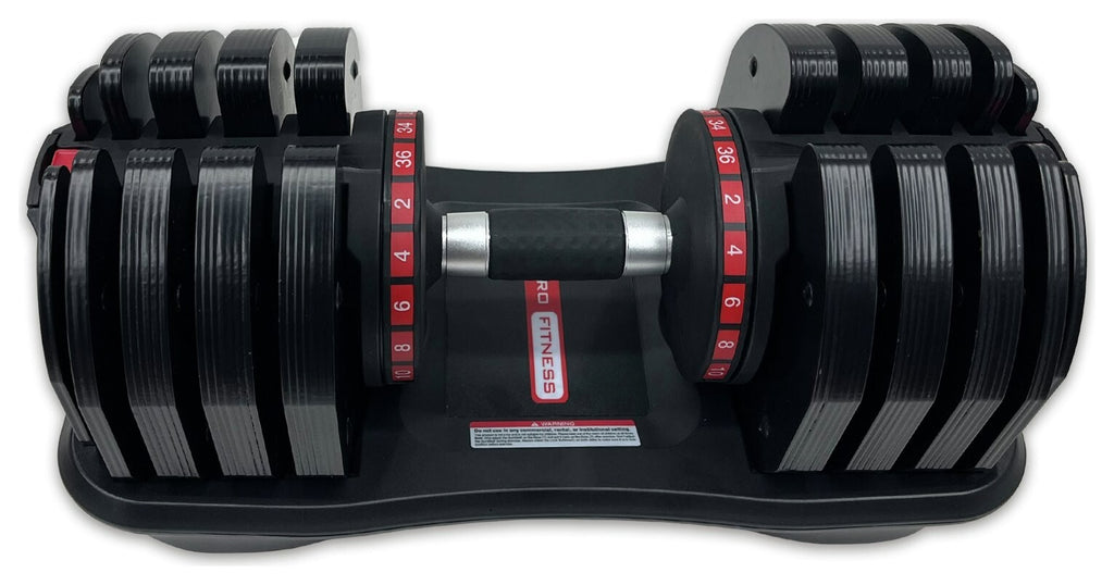 Pro Fitness Adjustable 36KG Dumbbell