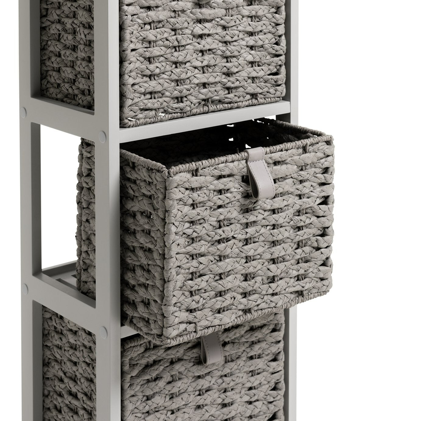 Tongue And Groove 2 and 3 Drawer Unit - Grey