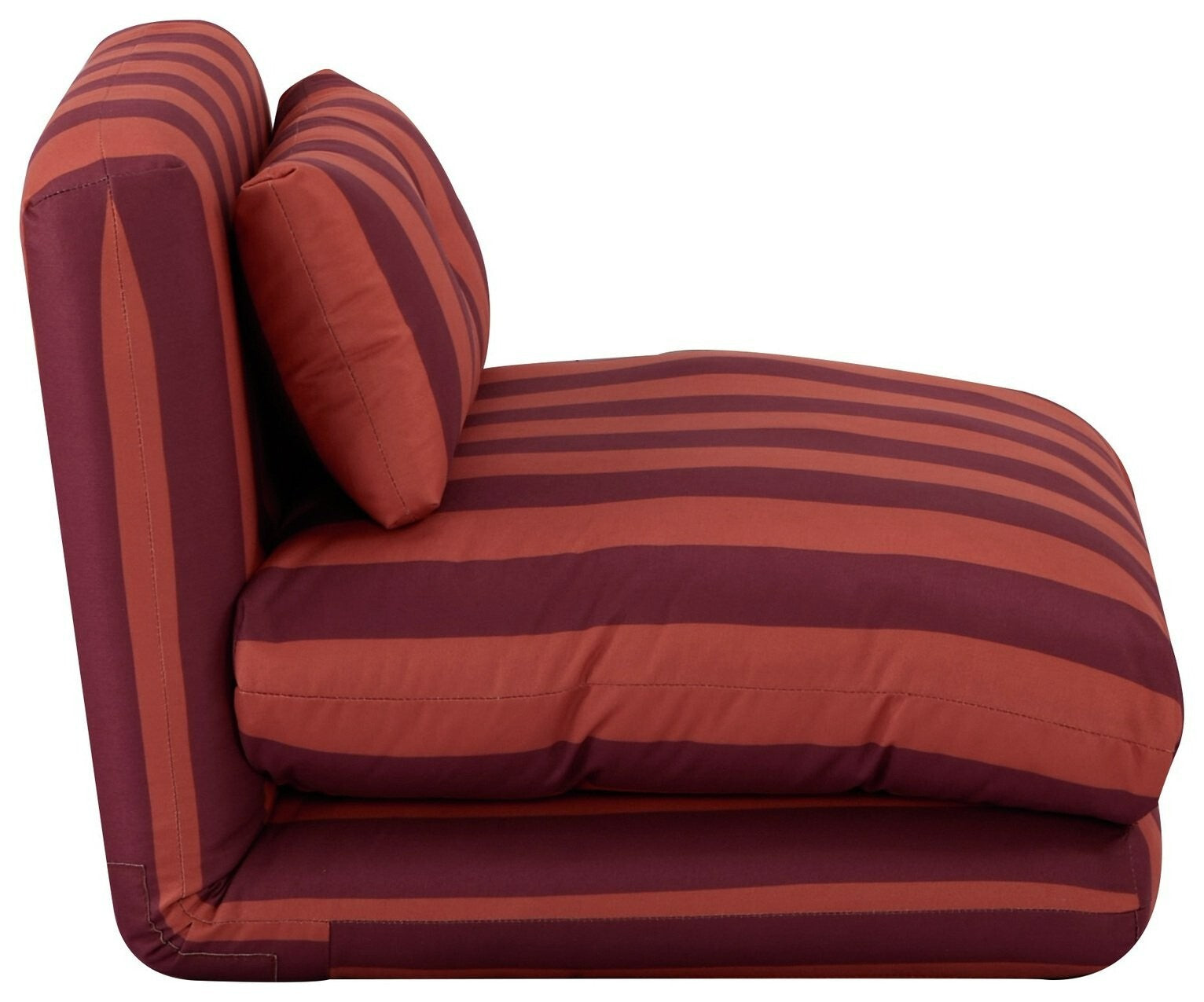 Lexi Single Fabric Chairbed - Red