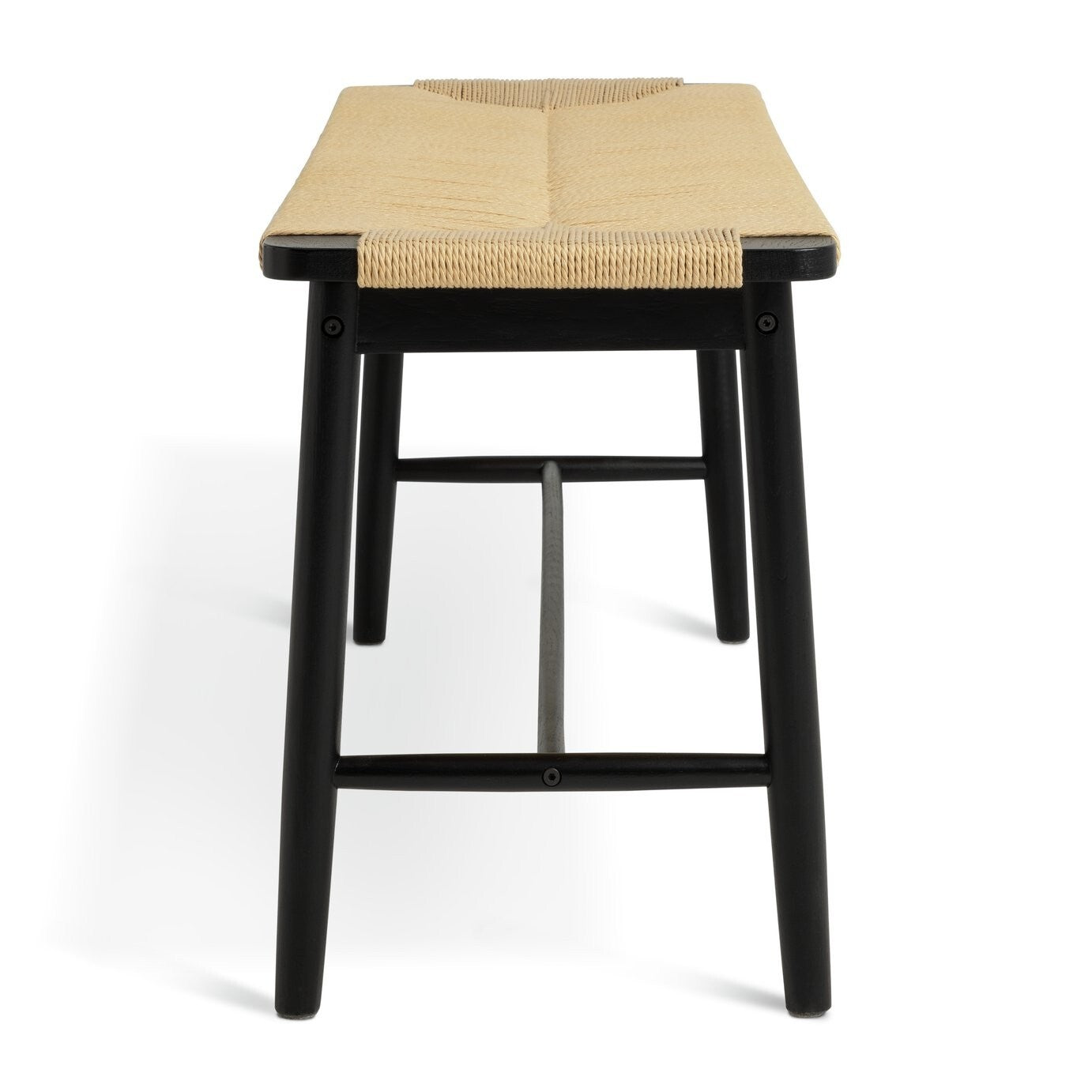 Hanna Oak Bench - Black ( B Grade 19159)