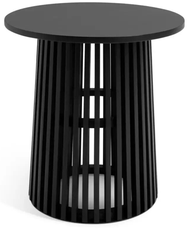 Habitat Jericho Side Table - Black ( B Grade 52650 )