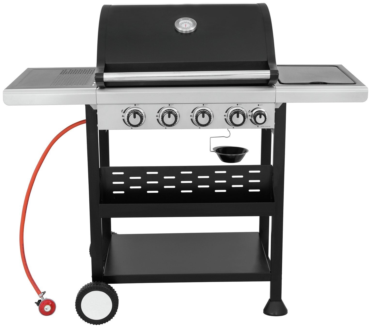 Premium 4 Burner with Side Burner Gas BBQ