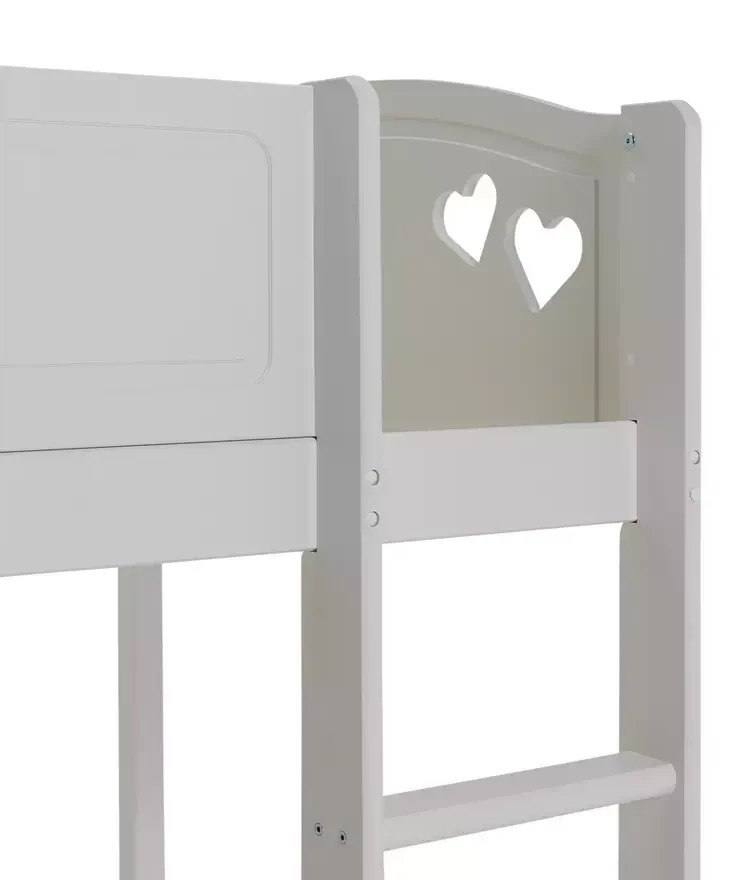 Home Mia High Sleeper Bed Frame - White ( B Grade )