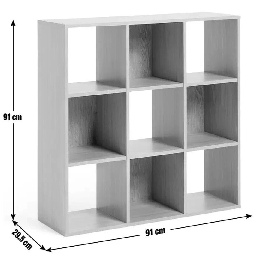 Habitat 9 Cube Storage Unit - Dark Grey