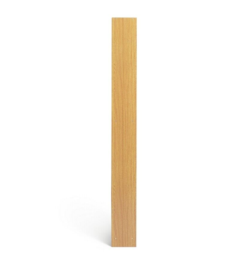 Maine 6 Shelf Bookcase - Shelving Storage Unit Display Cabinet - Oak Effect
