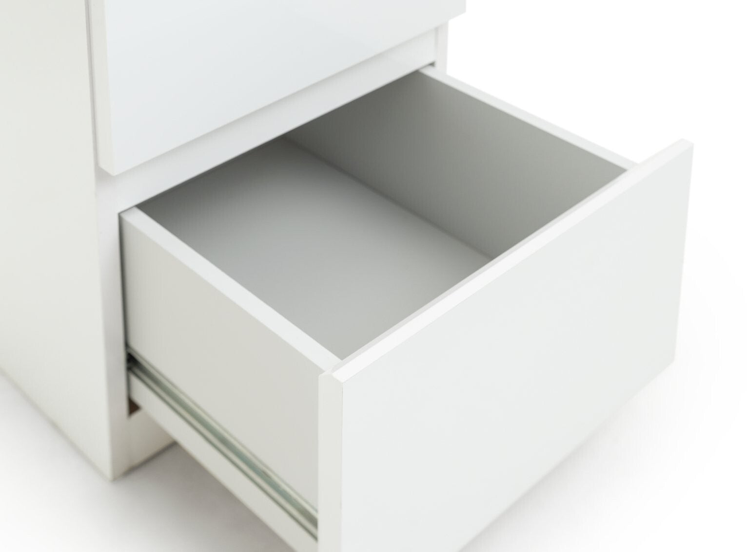 Habitat Jenson 6 Drawer Dressing Table Desk - White Gloss ( B Grade )