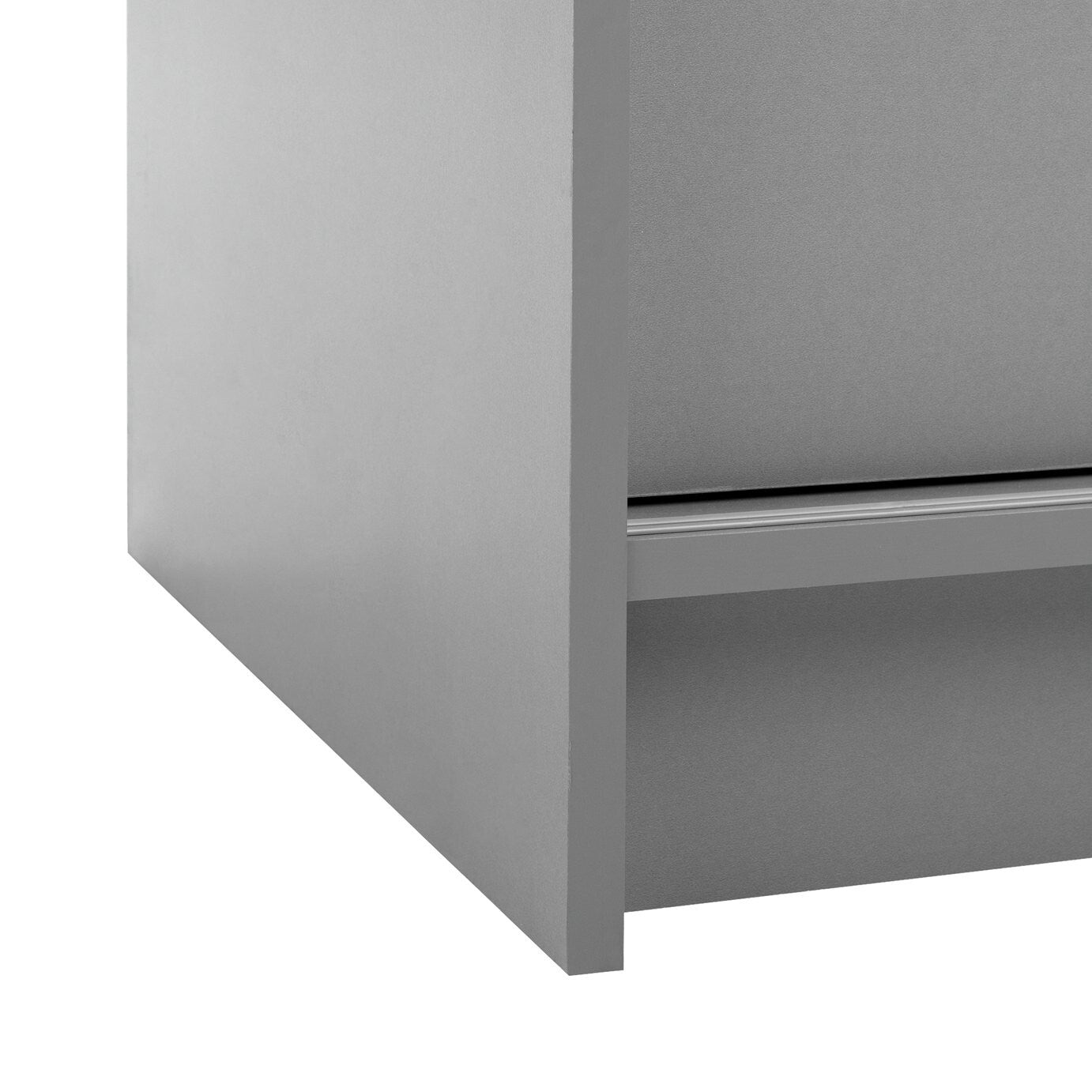 Malibu 1 Door Sliding Wardrobe - Grey
