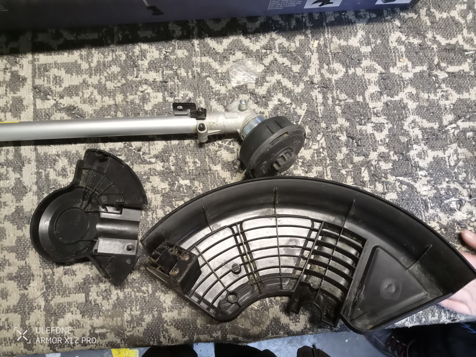 Spear and Jackson 23cm Cordless Grass Trimmer Garden Power Tool - 36V ( Used )