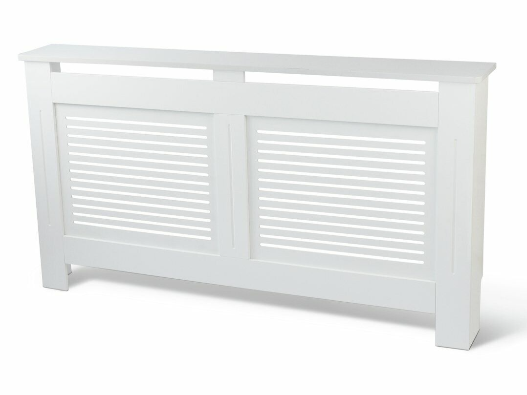 Habitat Austin Large Radiator Cover - White ( B Grade 18667 )