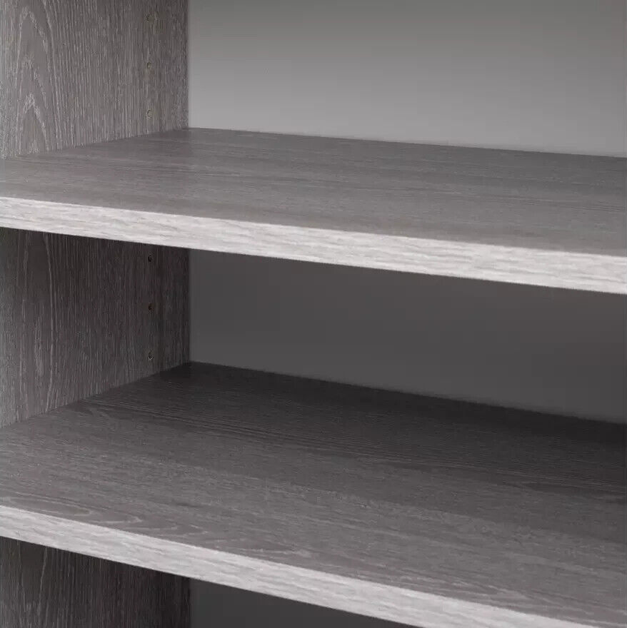 Home Venetia Shoe Storage Unit Grey | Compact Organizer for Hallway or Closet