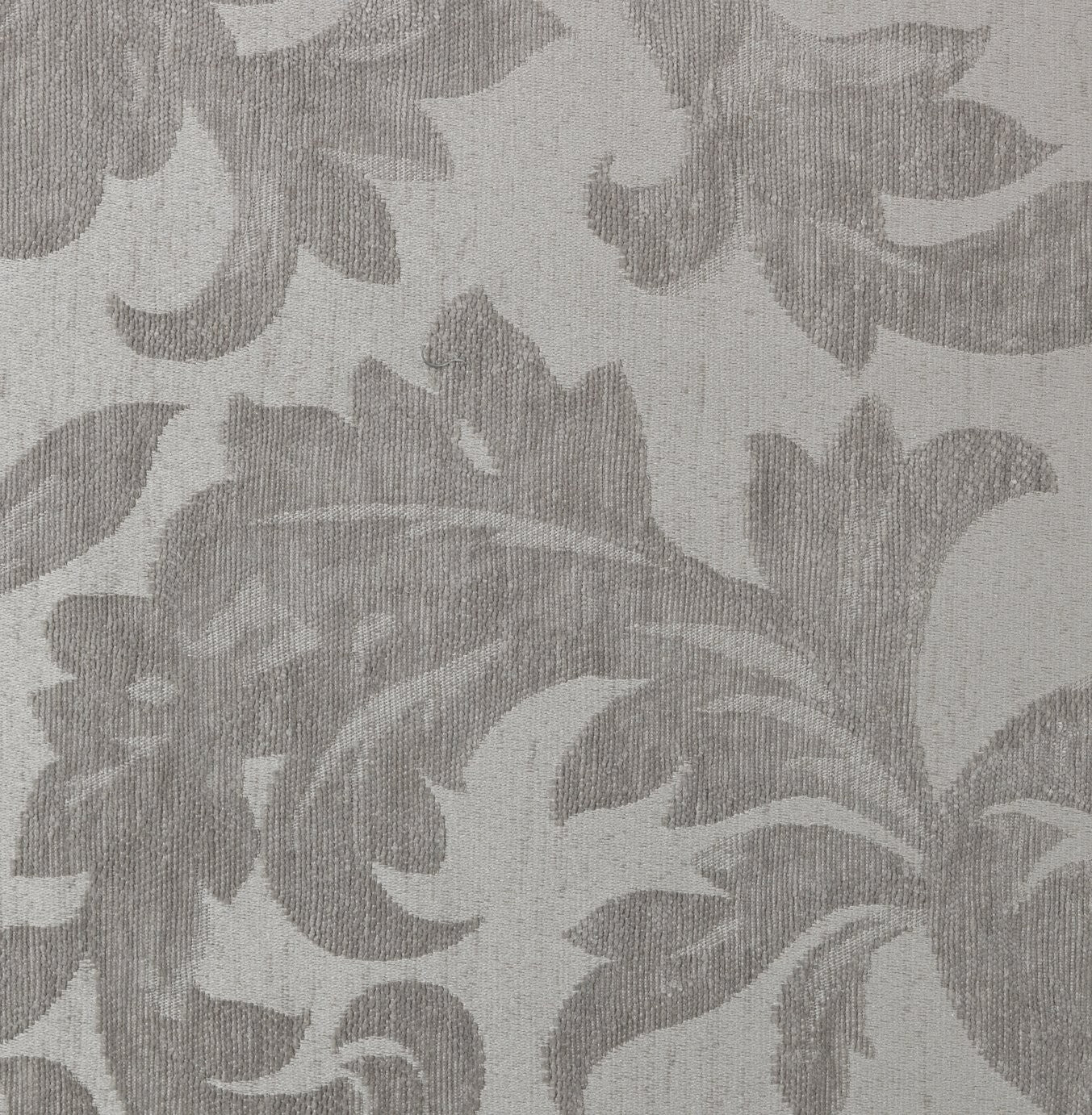 Pair of Skirted Dining Chairs - Damask Grey