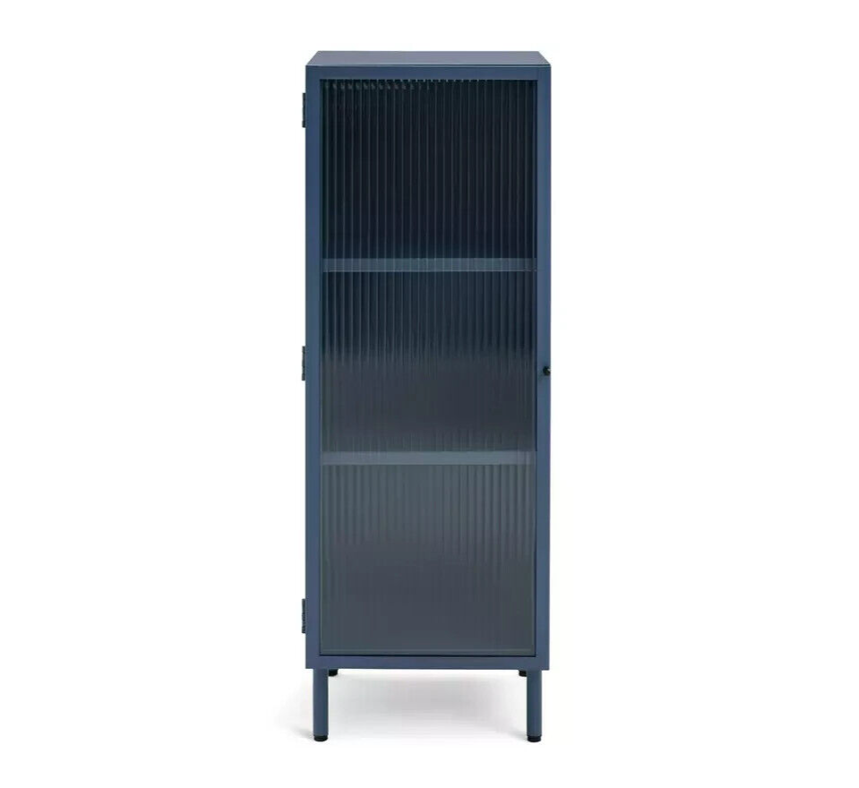 Habitat Morillo Tallboy - Blue | Modern Chest Drawers Storage Cabinet Bathroom