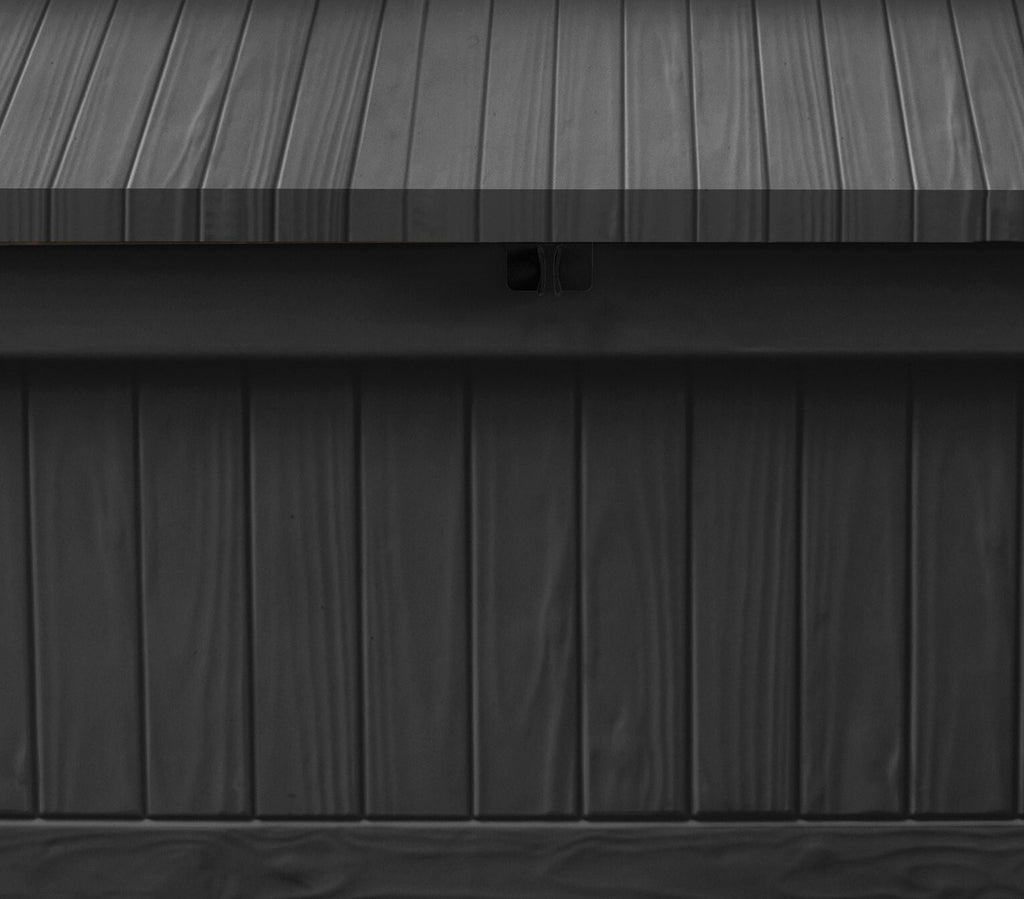 Keter Eden Bench 265L Garden Storage Box â€“ Grey