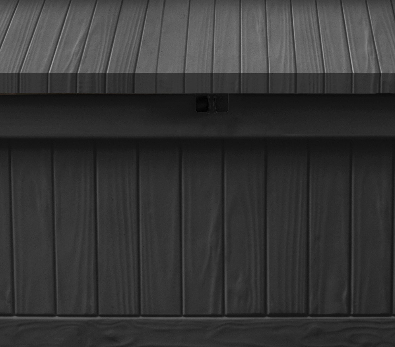 Keter Eden Bench 265L Garden Storage Box â€“ Grey