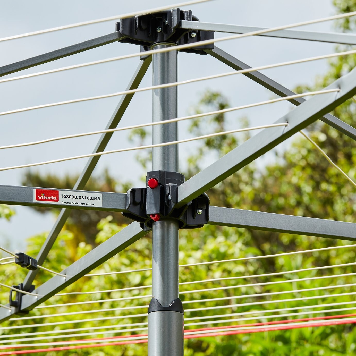 Vileda 60 Metre Super Dry Hoist Rotary Airer