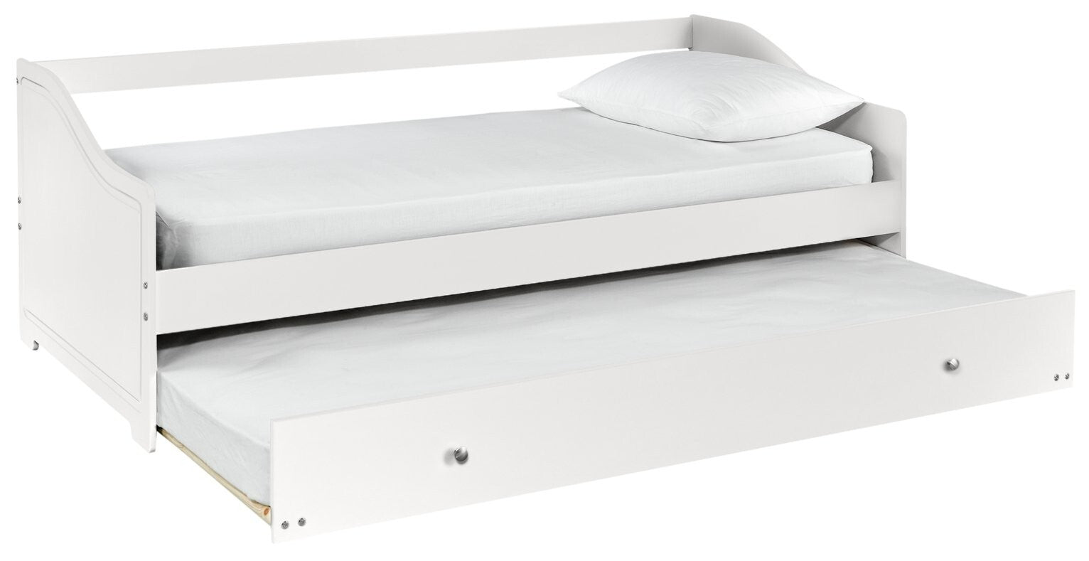 Brooklyn Day Bed with Trundle - White