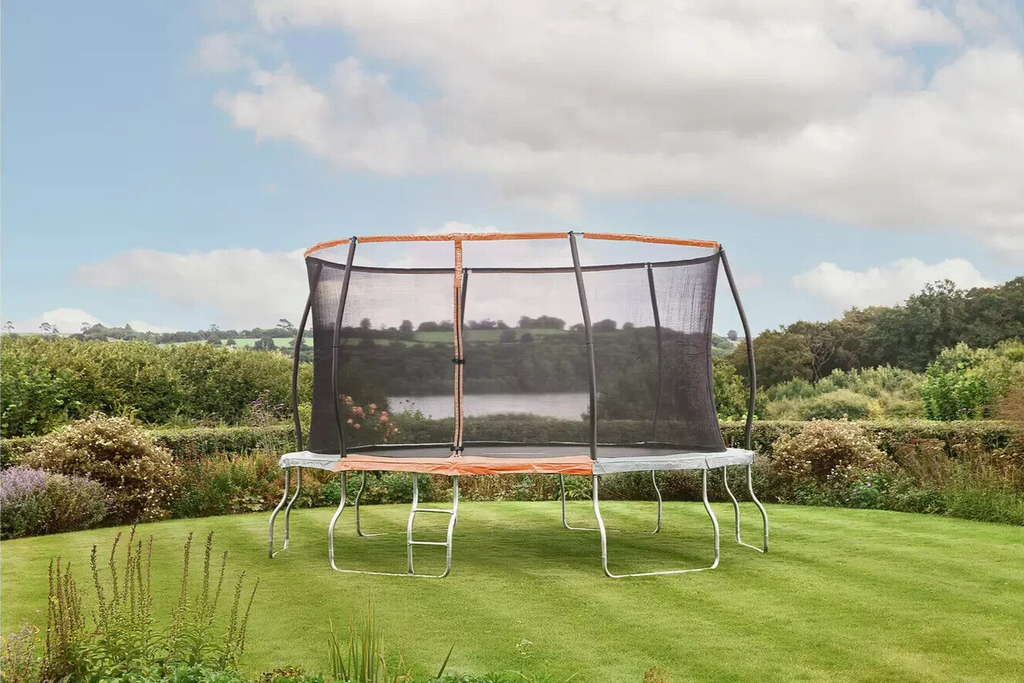 Sportspower 14ft Outdoor Kids Trampoline with Enclosure