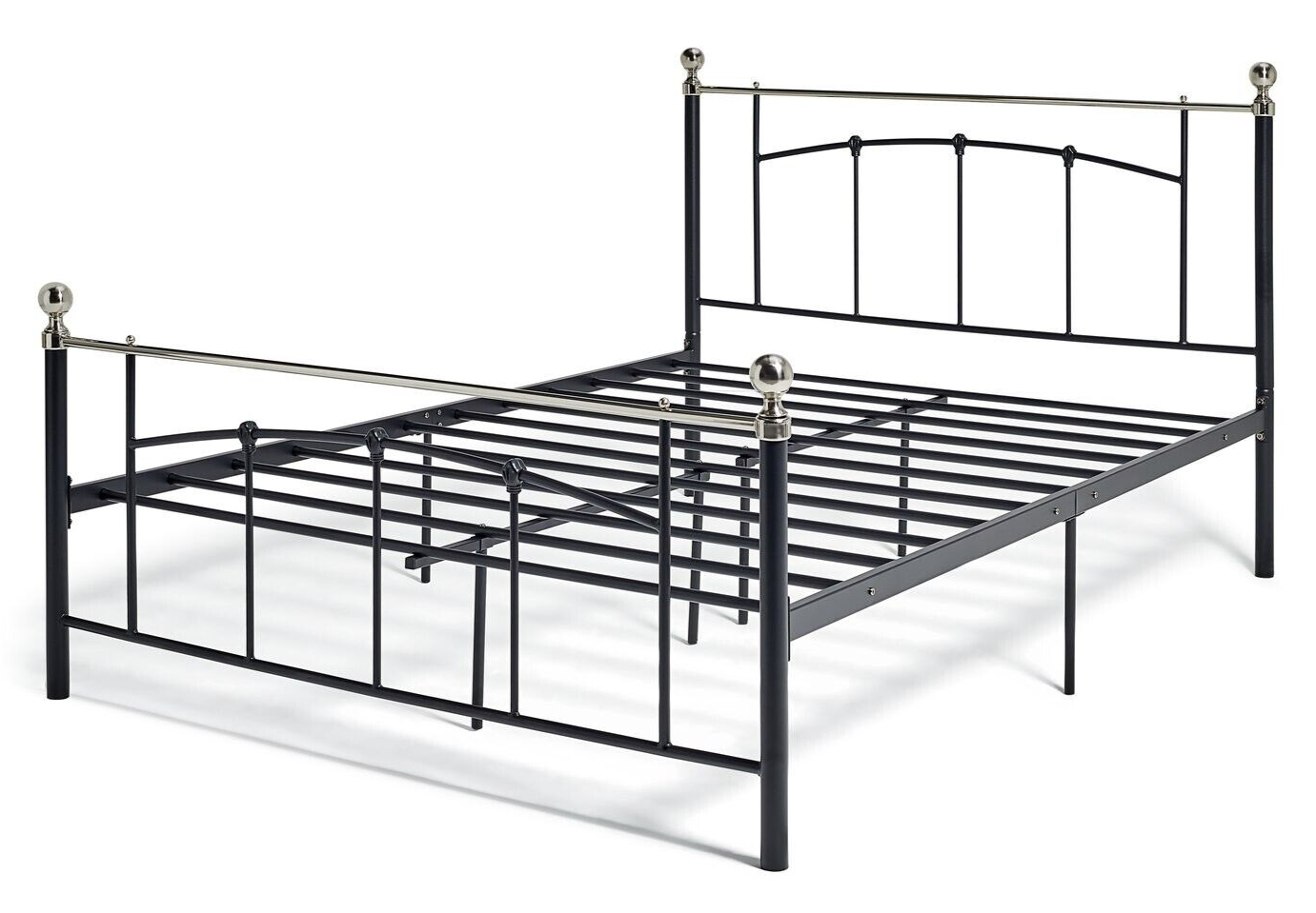 Yani Double Metal Bed Frame - Black