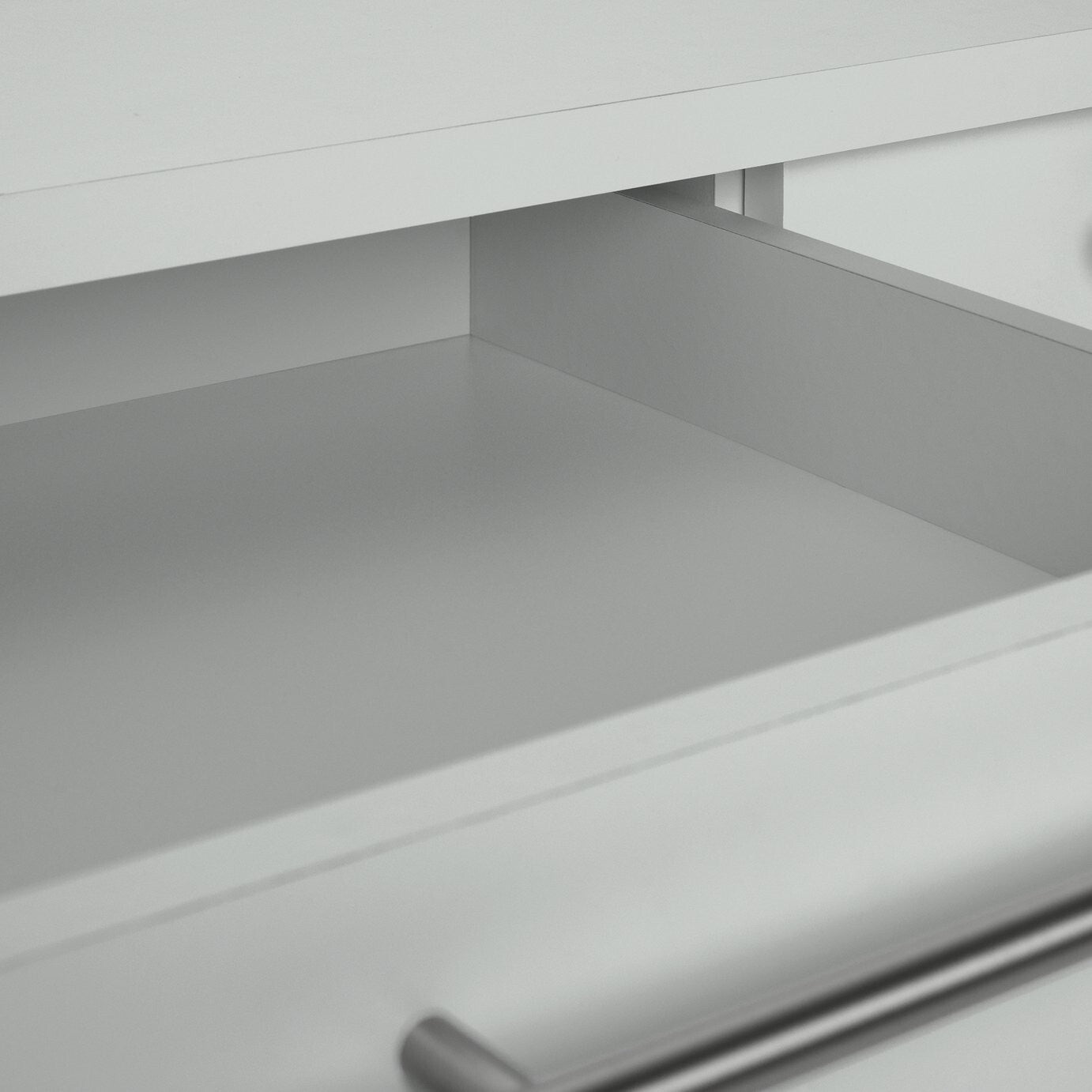 Brisbane 2 Drawer Dressing Table - Grey