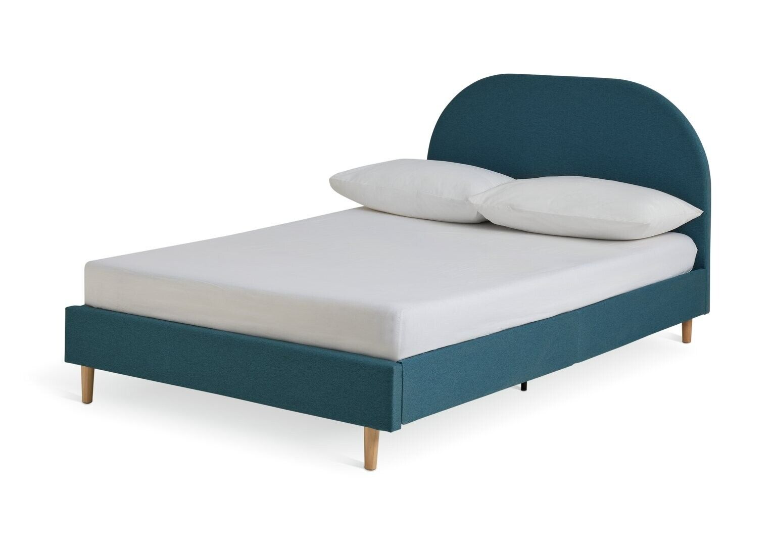 Olivia Small Double Bed Frame - Blue