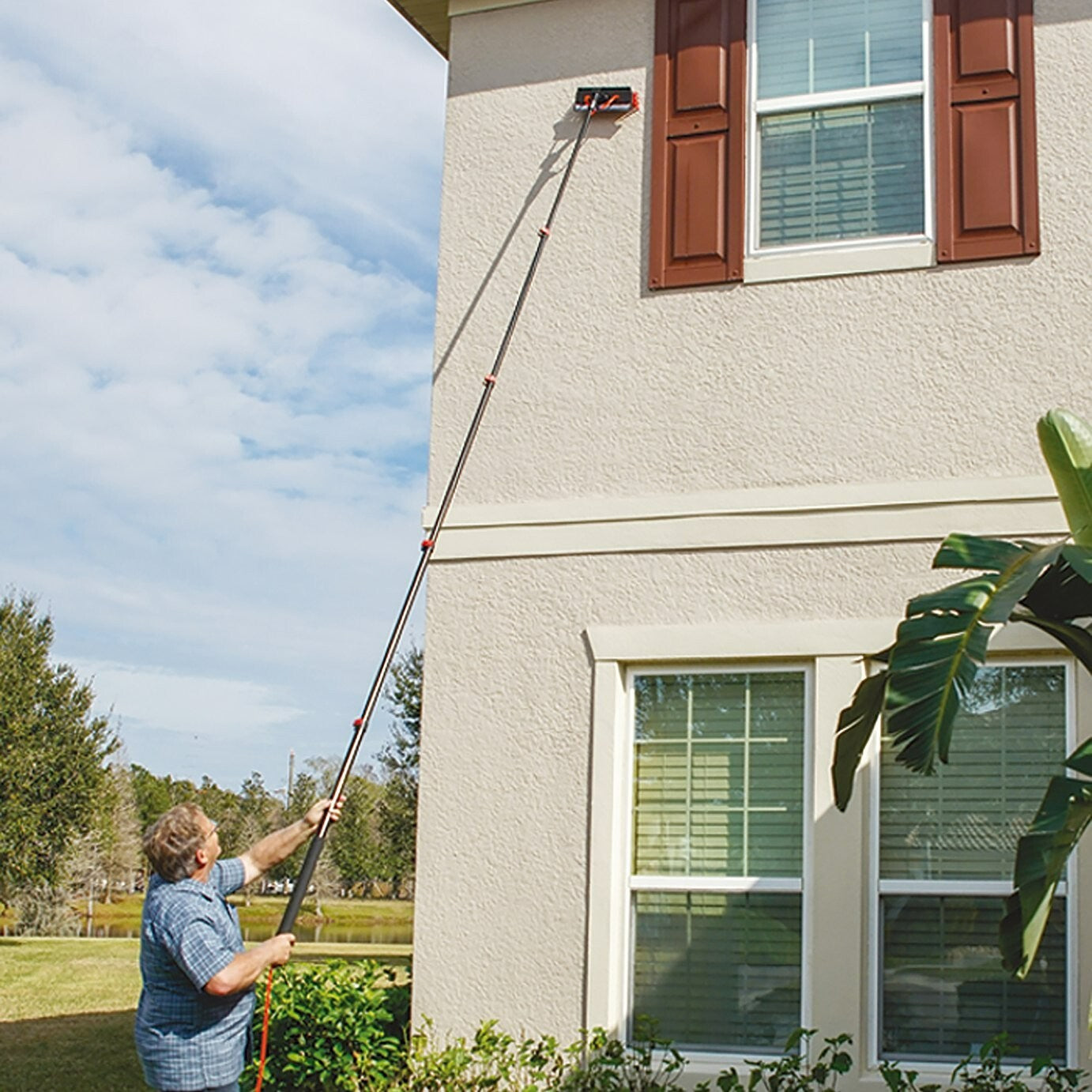 JML Starlyf 7m Telescopic Hydrocleaner Window Cleaning Kit
