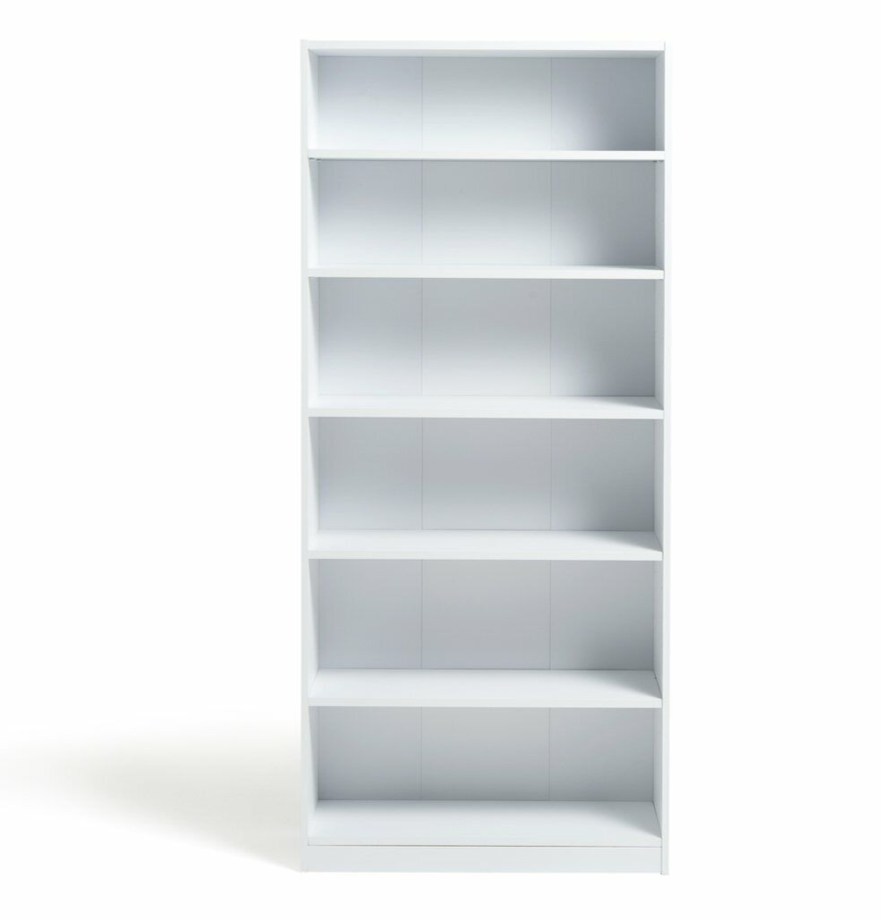 Maine Deep Bookcase - White  ( B Grade 54903 - 54904 )