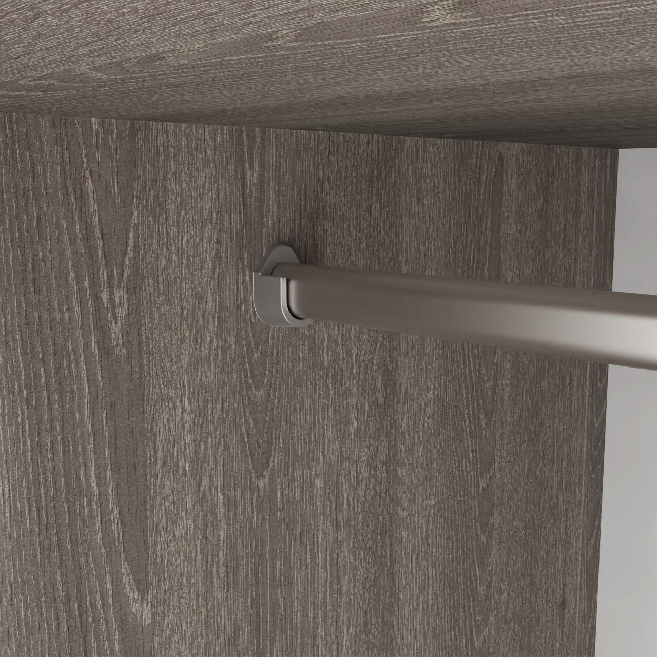 Seville 2 Piece 1 Door Wardrobe Set - Grey & Oak ( B Grade )