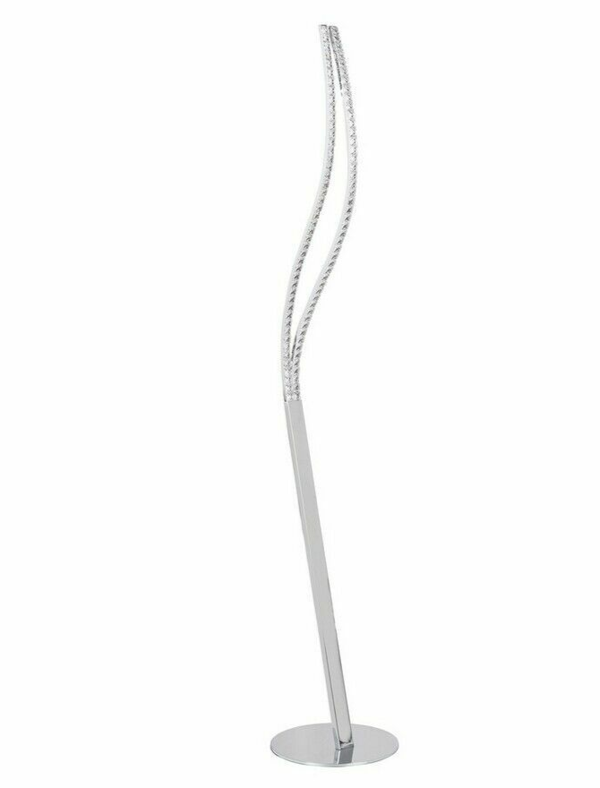 Sophia LED Floor Lamp - Chrome