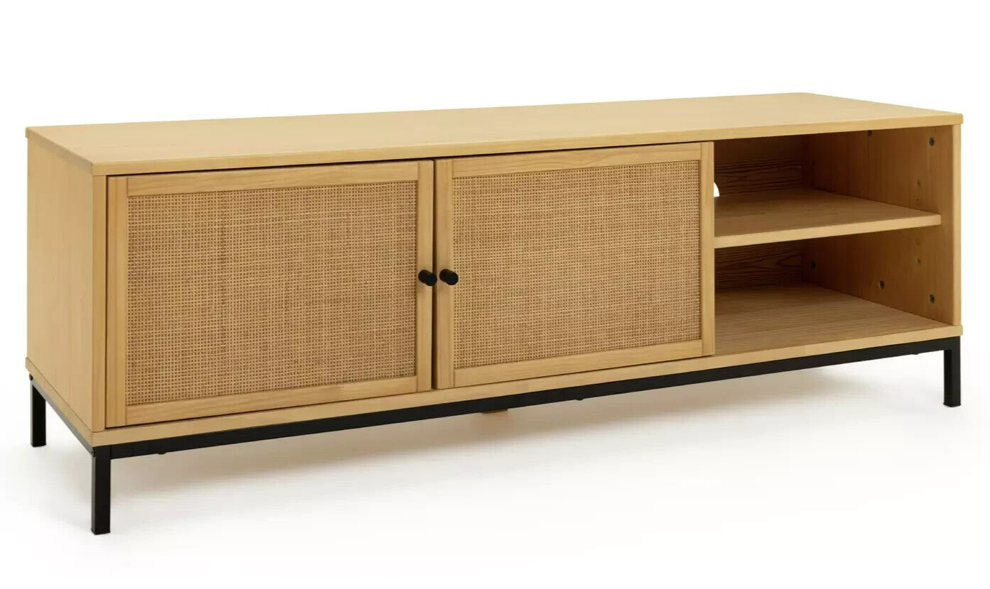 Habitat Elaina 2 Door TV Unit - Pine