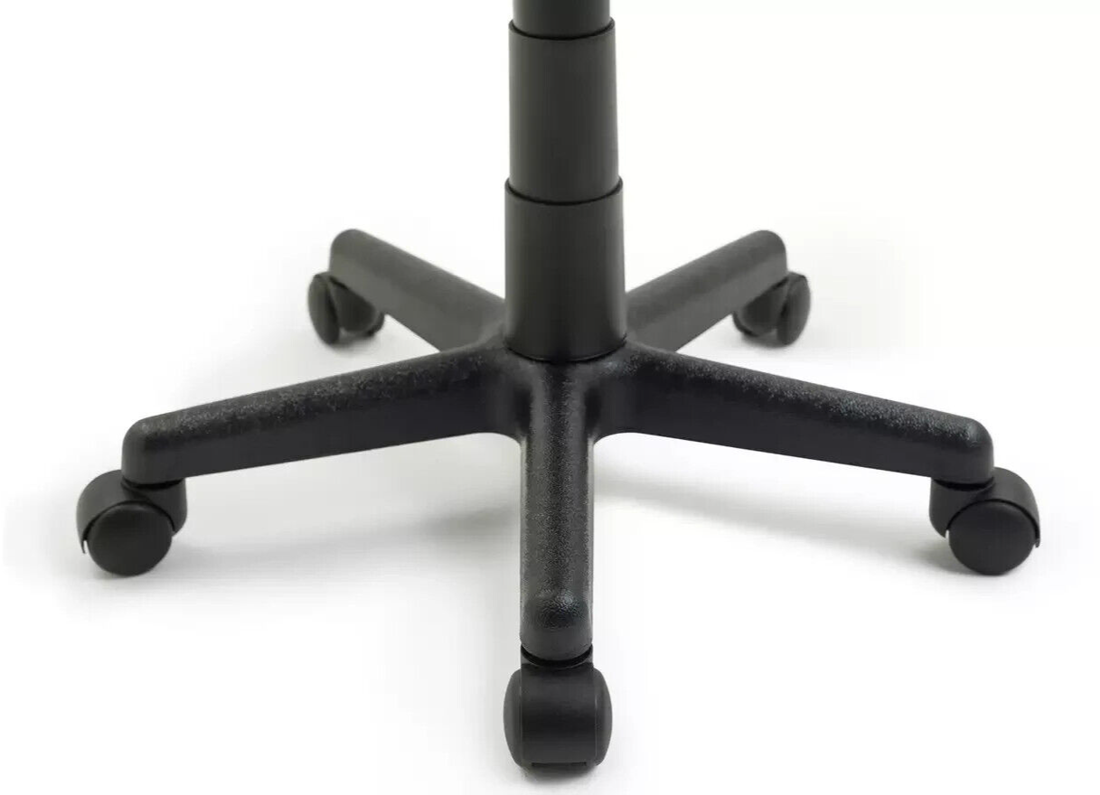 Fabric Office Chair Black | Desk Chair Adjustable Swivel Home Office