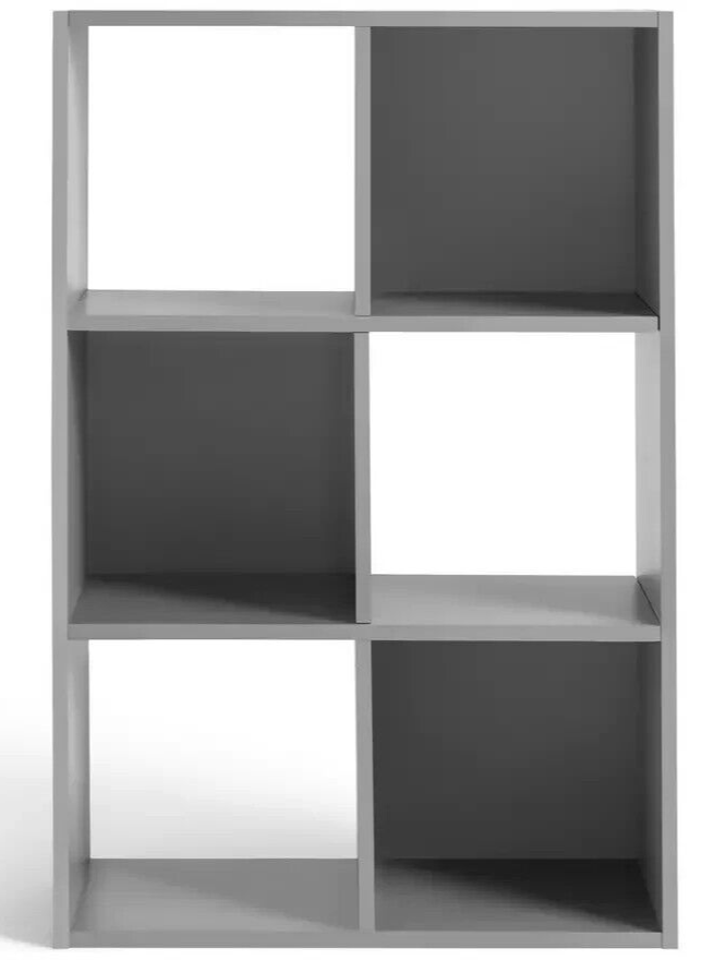 Squares 6 Cube Storage Unit - Grey
