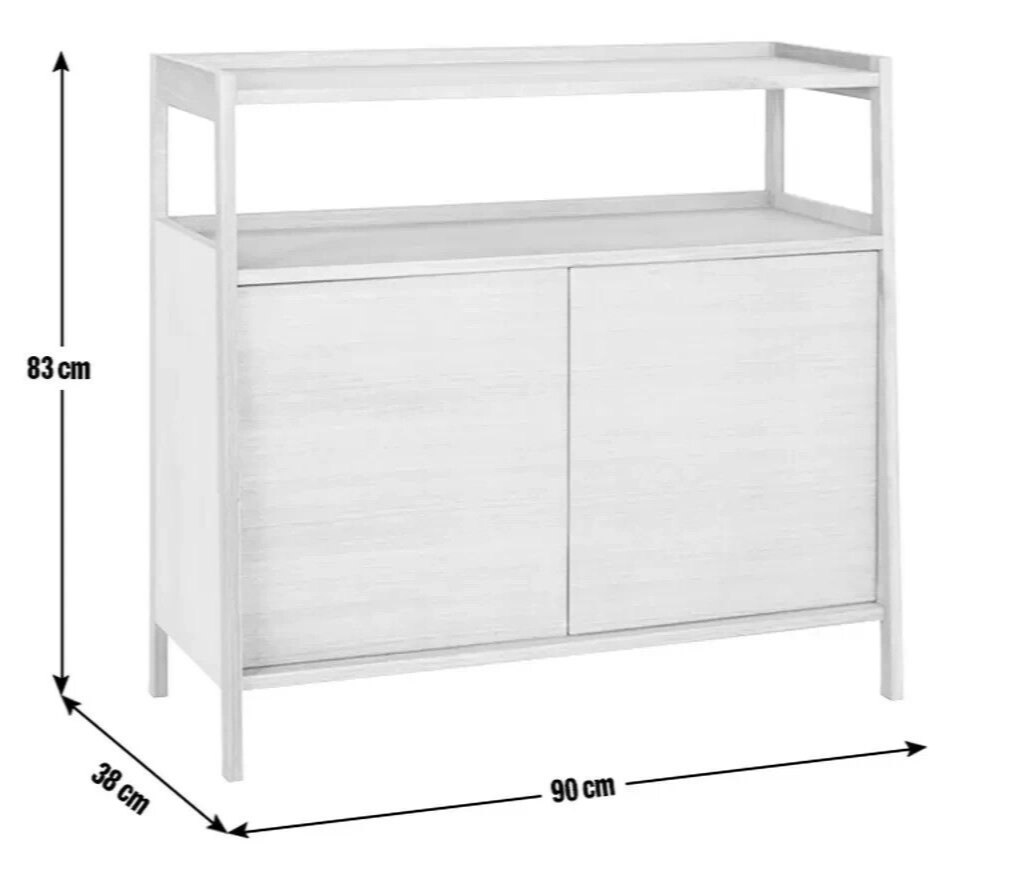 Habitat Marston 2 Door Sideboard - Walnut