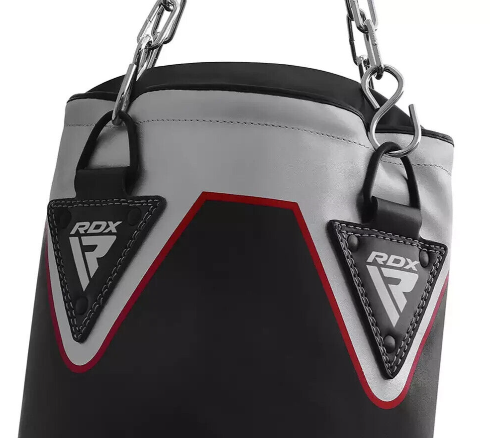 RDX X1 17 Piece 4ft Punch Bag Set | Boxing Set Gloves Wall Bracket Training