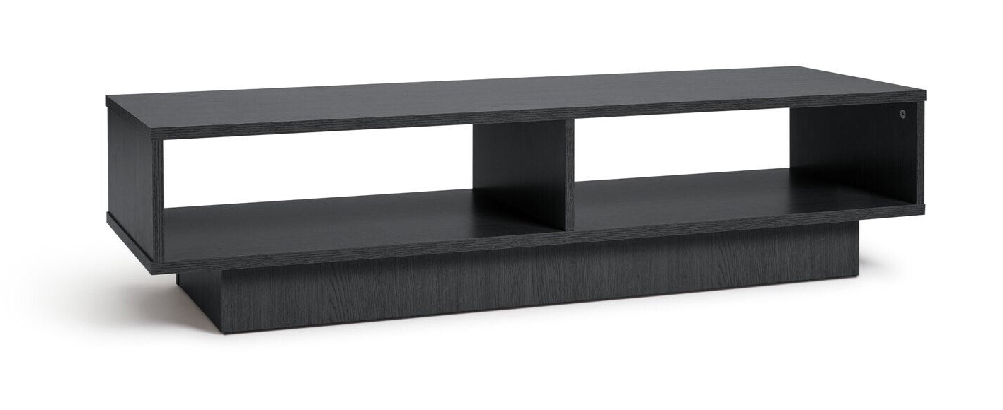Habitat Home Cubes Large TV Unit Black | Modern Media Stand Living Entertainment