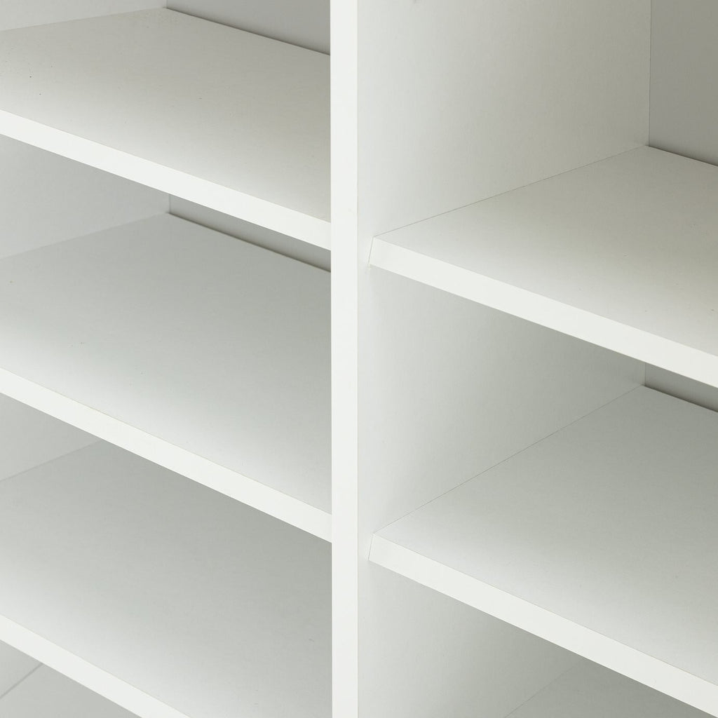 Brisbane 2 Door Shoe Storage Cabinet - White