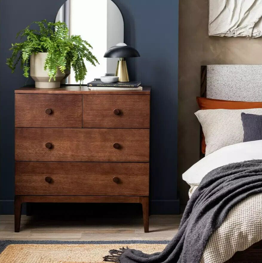 Loxley 2 +2 Drawer Chest- Walnut