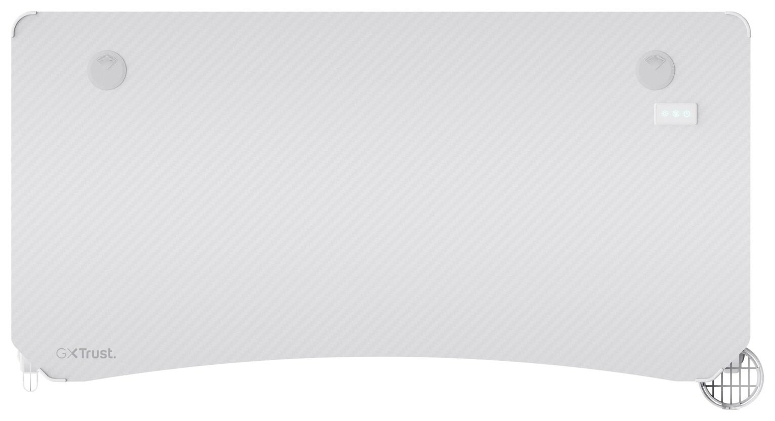 Trust GXT709 Luminus RGB Gaming Desk - White