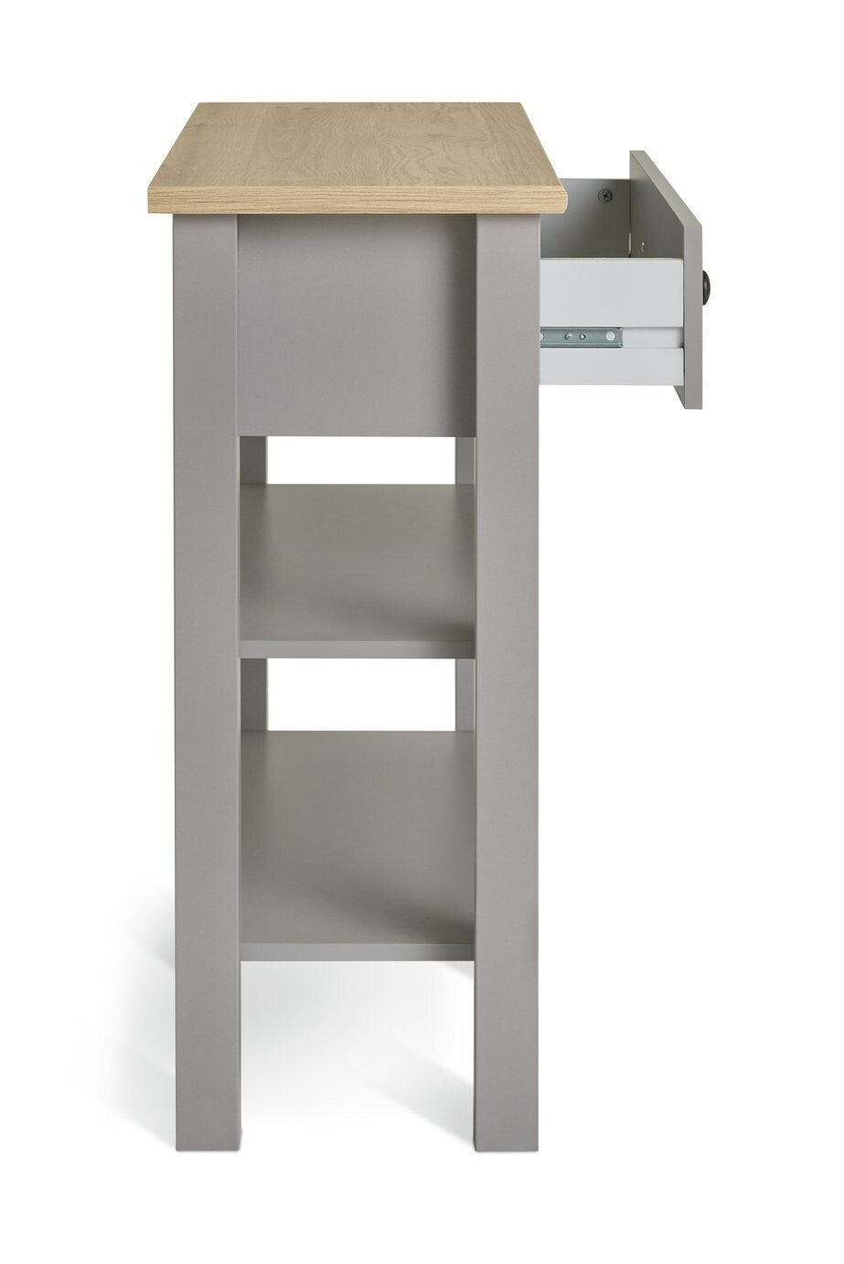 Home Winchester 1 Drawer Console Table - Grey