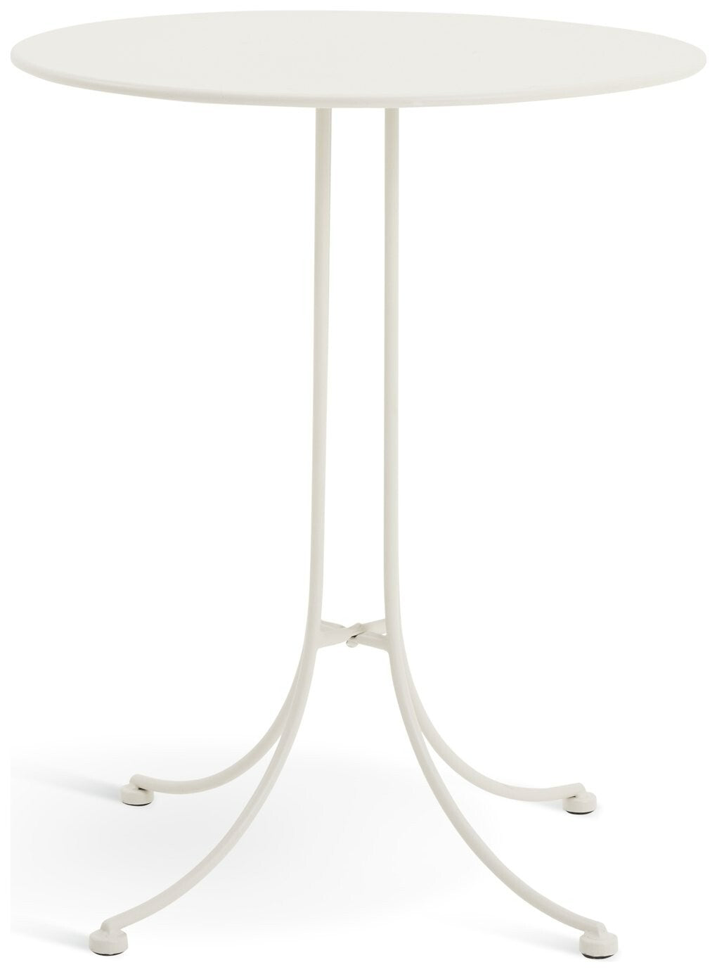 Habitat Elara 2 Seater Metal Garden Bistro Set - White | Outdoor Table Chair Set