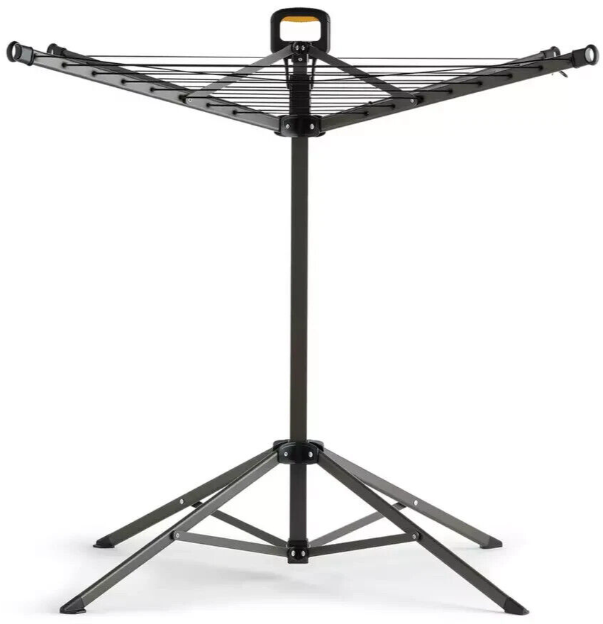 Home 17m Freestanding Portable Washing Line | Outdoor Clothes Dryer for Garden