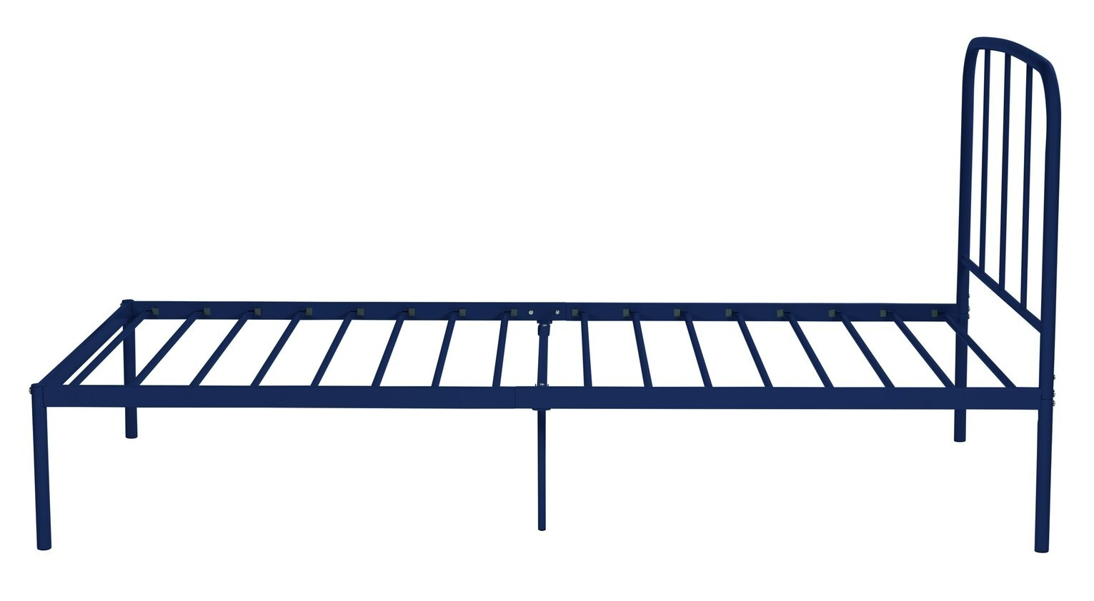 Freja Single Metal Bed Frame - Blue