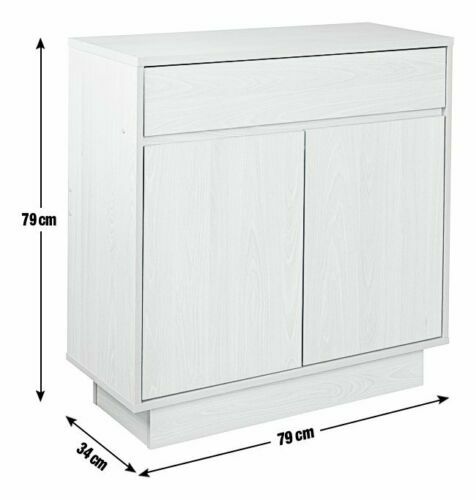 Habitat Cubes Small Sideboard - White ( B Grade 37570 )