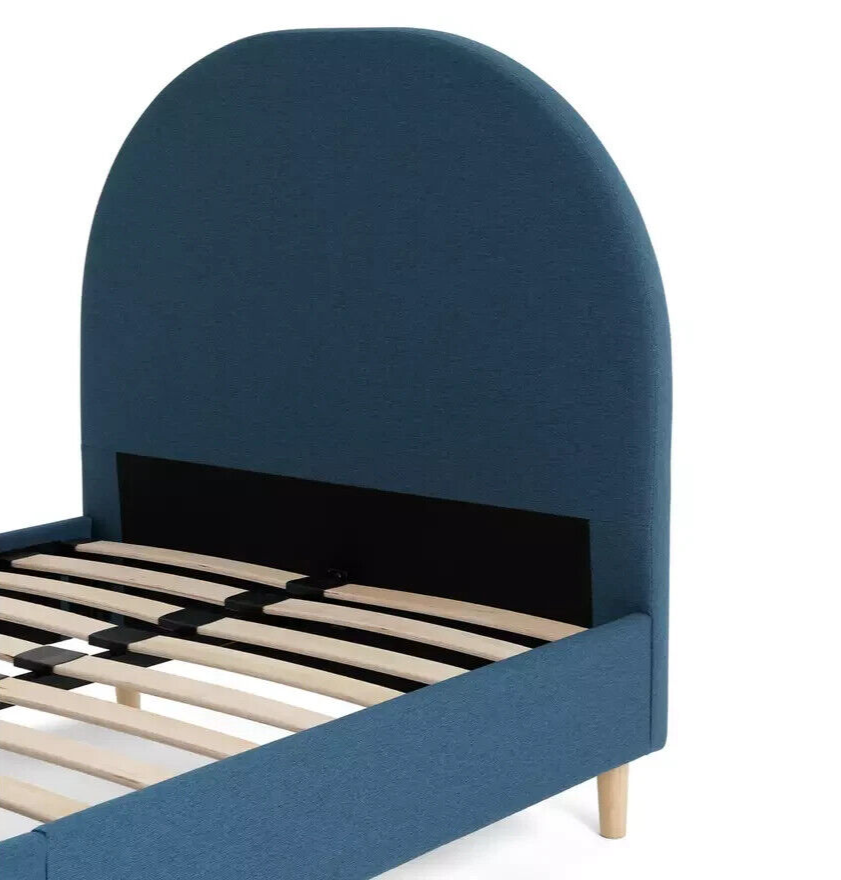 Habitat Olivia Single Bed Frame - Blue | Sturdy Modern Bed Kids Teens Bedroom