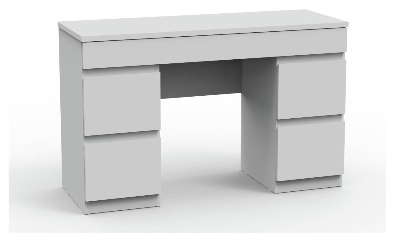 Habitat Jenson 5 Drawer Dressing Table - Matt White ( B Grade 51572 - 51578 )