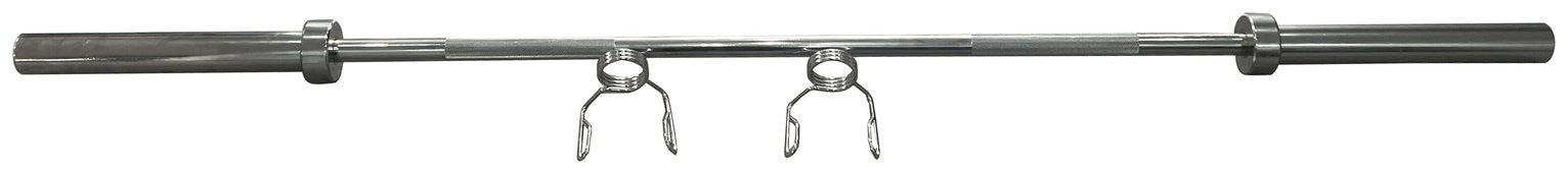 Pro Fitness 6ft Olympic Barbell - Chrome | Chrome weightlifting bar