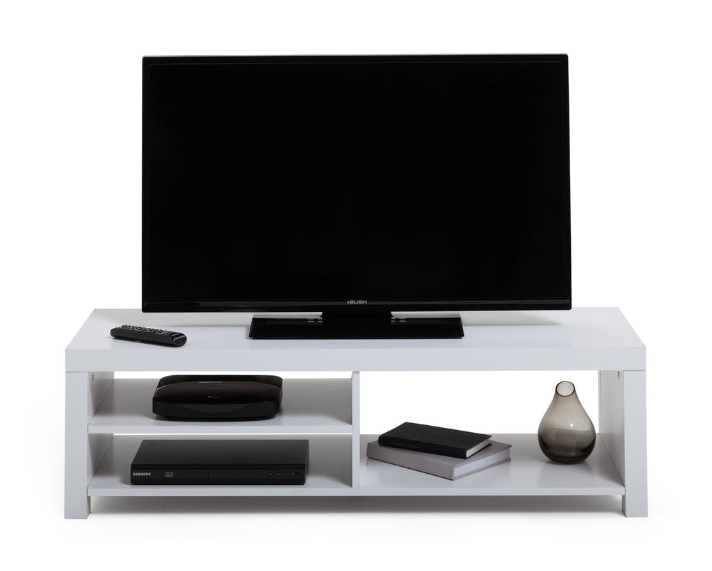Habitat Charlie TV Unit - White | Modern Storage Cabinet Living Entertainment