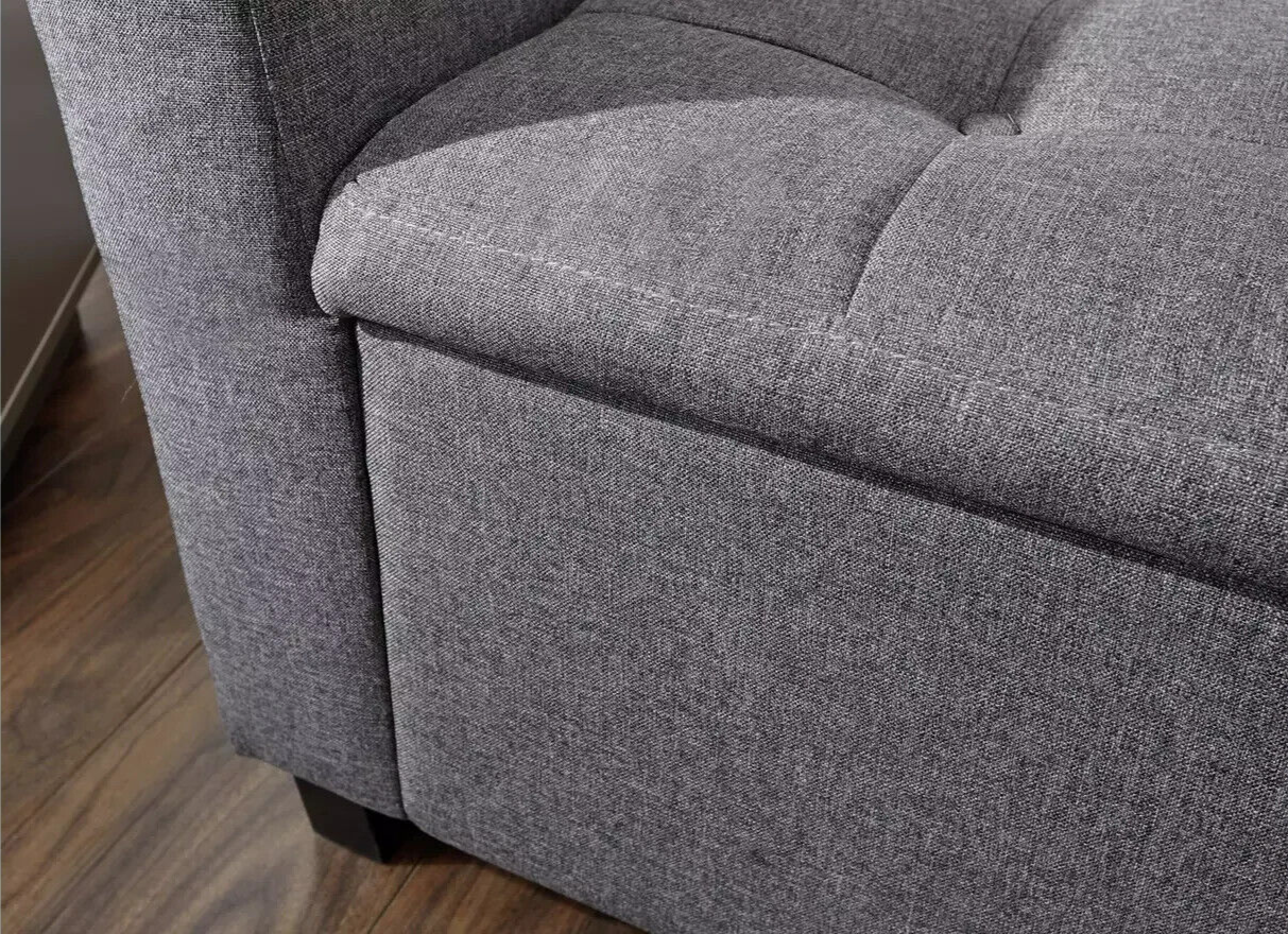 GFW Verona Window Fabric Seat - Charcoal